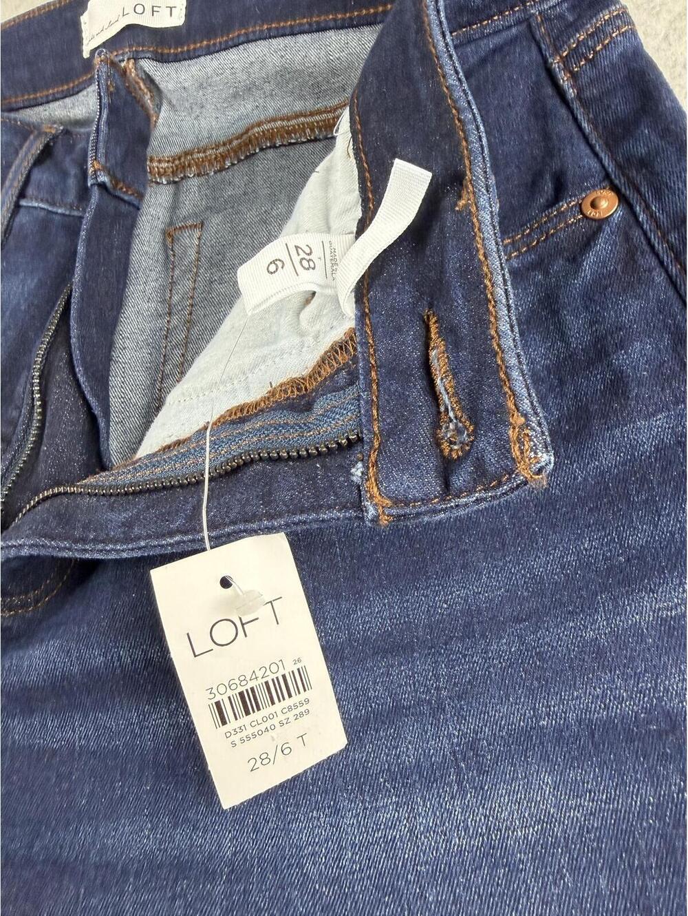 Loft slim pockets curvy‎ skinny jeans - Picture 3 of 8